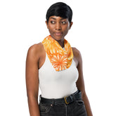 Tangerine Bloom Bandana - Bandaners